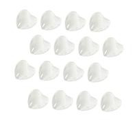 VICASKY 100 Pièces Chartes de Vernis à Ongles Transparentes Verre Support pour Affichage Vernis à Ongles pour Salon de Nail Art