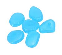 VICASKY 100 pièces Galets Lumineux Décoratifs Bleus pour Aquarium et Jardin Décoratives Brillantes Gravier Daquarium Décoratif Cailloux Artificiels Résistants Décoration Maison et Bassin