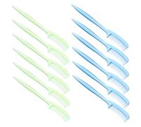 VICASKY 100 Pièces Lot de Peignes à Cils Usage Unique Brosse à Sourcils et Cils Professionnelle Outil Maquillage Portable pour Coiffage Précis et Finition Couleur