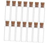 VICASKY 100 Pièces Mini Wishing Bottles Glass Jars With Cork Stoppers For DIY Crafts Wedding Favors Jewelry Pendants And Romantic Keepsakes