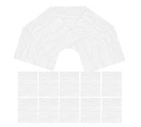 VICASKY 100 Pièces Paquet Plastique Transparent pour Bouquets de Fleurs Absorbant L'eau, Paquet de Rétention en Pe Élégant pour Préserver Fraîcheur, pour Mariages et Créations DIY