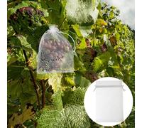 VICASKY 100 pièces Sacs de Protection Fruits Organza Insectes et Oiseaux pour Jardin Filet Sécurité Raisins et Légumes et Respirant pour de Culture
