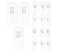 VICASKY 100pièces Transparentes Pour Affichage De à De Nail Art Pour Pratique Et Amélioration Des Compétences