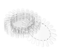 VICASKY 10Pcs Étagère à Bâtonnets de Clous Pratique pour Vernis à Ongles Affichage 20 Couleurs Nail Art Manucure