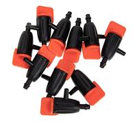 VICASKY 10Pièces Arrosage Automatique Goutteurs Réglables pour Jardin Irrigation à pour Plantes Fleurs Facile à Installer Durable