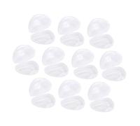 VICASKY 10pièces Boîte De Rangement Pour Sucettes Transparentes Étui De Anti-poussière Pour Tétines Et Jouets à Mâcher Pour