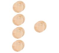 VICASKY 10pièces Panneau Annonce De Naissance Bois Plaque Ronde Né Accessoire Photo Décoratif Et Souvenir Bois Naturel Hello World