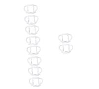 VICASKY 10pièces Poignées Silicone Pour Bouteille De Lait Pour Accessoire Non-glissant Pour Biberon