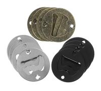 VICASKY 12 Inserts pour Ouvre-bouteille Diy, Kit Accessoires Métal Anticorrosion, 3 Couleurs X4 Pièces, Fournitures Bricolage pour Décapsuleur Maison et Bar