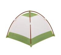 VICASKY 12 Petite Tente D’Extérieur Verte Accessoire de Camping Décoratif pour Scènes Créatives Jeu et Photographie Mobilier Miniature pour Poupées