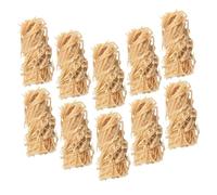 VICASKY 12 pièces Allume-feu Naturel Cire Végétale pour Barbecue Camping et Cheminée Allumage Facile Résistant Au Vent pour Feu de Bois et Activités Plein Air