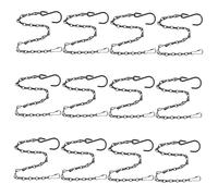 VICASKY 12 Pièces Chaînes Suspendues pour Plantes Support de Pot de Fleurs et Mangeoire à Oiseaux Chaînes Polyvalentes pour Suspension Intérieure et Extérieure