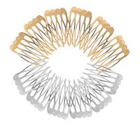 VICASKY 12 Pièces Élégant Lot de Peignes à Dents Accessoires Pratiques et Chic pour Chignons et Styles Divers