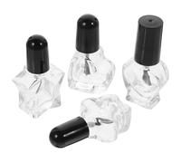 VICASKY 12 pièces Flacons Vernis à Ongles Vides Verre avec Pinceau pour Huile et Liquides de Beauté Bouteilles Durables Fuite pour Usage Domestique et Professionnel