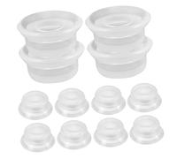 VICASKY 12 pièces Joint Silicone pour Soupape Cocotte Résistant Haute Température Compatible Autocuiseur Multifonction Modèles 3 5 6 8 litres Accessoires pour Autocuiseur Électrique