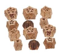 VICASKY 12 pièces Jouets à Mâcher pour Perroquets Matériau Naturel Jouets à Anxiété pour Oiseaux Accessoires pour Cages de Perruches et Grands Oiseaux de Linactivité et du Comportement