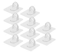 VICASKY 12 Pièces Lot de Ancrages Muraux Transparents pour Barrières de Jeu Garçon Fille Fixations Anti-basculement Meubles Kit Sécurité Garçon Fille pour Protection Commode et Armoire