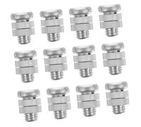 VICASKY 12 Pièces Lot de Connecteurs à Boulon Fendu pour Clôture Électrique Pinces de Serrage Robustes pour Accessoires de Clôture Haute Tension Installation Facile