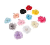 VICASKY 12 Pièces Pinces à Cheveux pour Animaux Colorées Clips Floraux pour Chien et Chat Accessoires de Toilettage Durables Épingles à Cheveux Mignonnes pour Chiots Maintien et Design