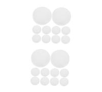 VICASKY 120 Pièces Disques Démaquillants Ronds Coton Pur Doux Absorbant pour Nettoyage Visage et Soin Peau Usage Salon et Maison