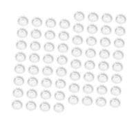 VICASKY 120 pièces Eyelash Grafting Cups Self-adhesive With Base For Controlled Adhesive Use Eyelash Extension Supplies For Salons And Personal Lash Application