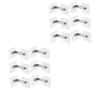 VICASKY 12pièces Ancrages Muraux Pour Meubles Système De Sécurité Anti-basculement Pour Étagères Et Armoires Kit De Protection