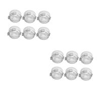VICASKY 12pièces Couvercles De Pour Boutons De Cuisinière Sécurité Garçon Fille Couvre-boutons Chaleur Accessoire Anti-accident Pour Réchaud Gaz