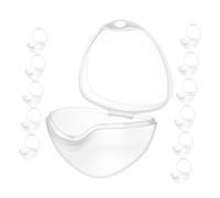 VICASKY 12pièces Étui Tétine Transparent Pour Garçon Fille Boîte à Sucette De Voyage Contenant à Sucettes Organisateur De Rangement Pour Nourrisson