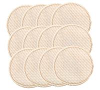 VICASKY 12pièces Lot de Coussinets Allaitement Réutilisables et Lavables pour Femmes Doux pour Peau et Facile à Utiliser