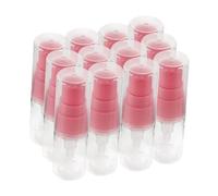 VICASKY 12pièces Lot De Flacons à Pompe De Voyage Mini-conteneurs Transparents Pour Crèmes Et Produits De Toilette Distributeurs Portables Étanches