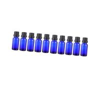 VICASKY 12pièces Lot De Flacons Verre Vides Pour Huile Essentielle Et Parfum Avec Bouchon Grand Et Trou Anti-goutte Pour Voyages