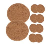 VICASKY 12Pièces Nidification Fibre de Lot de Coussin pour Pigeonnier Doublure de Prévention de Érosion du Sol pour Oiseaux Petits Animaux Flexible