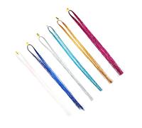 VICASKY 12pièces Tresses Colorées Pour Cheveux Lot De Tresses Barrettes Pour Mèches Et Extensions Ajustables Et Faciles à Utiliser