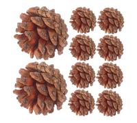 VICASKY 130 Pièces Mini Natural Pine Cones Écologiques pour Décorations de Noël et Thanksgiving Remplisseurs de Vase Rustiques pour et Centres de Table Festifs