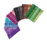 VICASKY 144 Pièces Barrettes à Paillettes Métalliques Épingles à Colorées et Design Ondulé pour Types