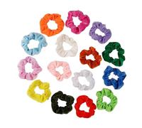 VICASKY 15 pièces Élastiques à Cheveux Velours Colorés Chouchous Doux et Élégants Accessoires de Coiffure Confortables pour Toutes Occasions