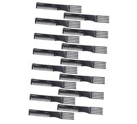 VICASKY 15 Pièces Peignes à Coiffer pour Hommes Outils de Peignes à Démêler Crêper Accessoires de Salon pour Coiffeurs