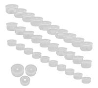 VICASKY 150 Pièces Adaptateur de Bouchon de Bouteille pour Dosage Oral, | Bouchon Percé Moulé Précision, Étanchéité Fiable, Pose sans Outil, pour Flacons Pharmacie Maison
