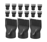 VICASKY 15pièces Embout Peigne pour Sèche-cheveux Diffuseur Réutilisable pour Cheveux Crépus Accessoire Compact et Léger