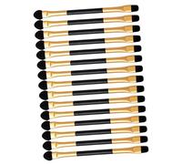 VICASKY 15pièces Lot De Pinceaux Applicateurs Double Face Brosses Fard à Paupières Portables Outils Professionnels Pour Maquillage Des Yeux Femmes