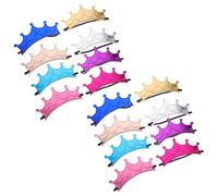 VICASKY 16 Pièces accessoires pour cheveux couronne couronnes de fête pour les enfants Chapeaux rose accessoire fete joyeux anniversaire couronnes chapeau d'anniversaire pour les enfants