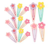 VICASKY 16 Pièces Hair Clips For Women Kawaii Flower Hair Accessories Small Floral Barrettes For Cute Decorative Hairpins And Party Use