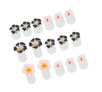 VICASKY 16 pièces Séparateurs Orteils Silicone Fleurs Réutilisables pour Pédicure Alignement des Orteils Protection Vernis Confort Peau Douce