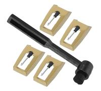 VICASKY 1ensemble Aiguilles De Remplacement Pour Platine Vinyle Brosse Tête De Lecture Précise Pour Qualité Et Compatibilité Universelle
