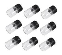 VICASKY 1ensemble Bouteilles Transparentes Pour Huiles Essentielles Lot De Flacons De Réutilisables Et Pour Voyage Pour Aromathérapie Et Échantillons