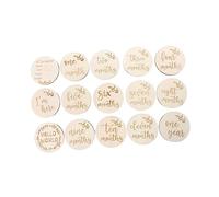 VICASKY 1ensemble Cartes De Croissance Pour Bébés Set Jalons Mensuels Et Photos Accessoires Photo Unisexes Pour Nouveaux-nés