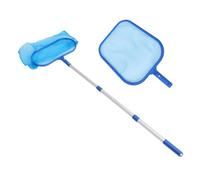 VICASKY 1Ensemble Écumoire de Manche Ajustable Kit de Nettoyage Robuste pour Étang Accessoire pour Entretien Facile
