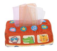 VICASKY 1ensemble Jouet Boîte à Tissues Pour Jouet Sensoriel Pour Tout-petits Avec Foulards