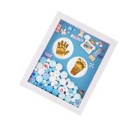 VICASKY 1ensemble Kit De Souvenir Pour Cadre Photo Avec De Mains Compl Moulage Pour Néo-nés Garçons De Fête Anniversaire