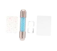 VICASKY 1ensemble Kit Pour Plaque De Stamp Pour Manucure Française Ensemble De Silicone Réutilisables Outils Pour Art